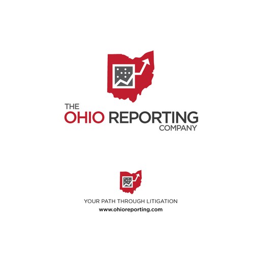 Ohio logo with the title 'Ohio Reporting Company'