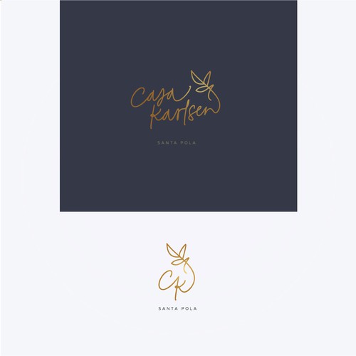 Limousine logo with the title 'Casa Karlsen | A logo for a luxurious rentalhouse in Spain'
