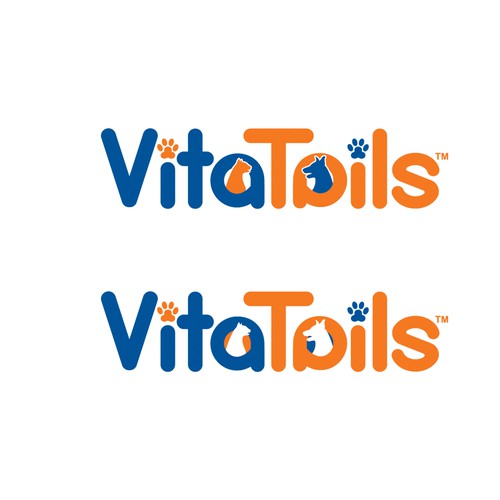 Pet care logo with the title 'Logo Design for Pet Supplement'