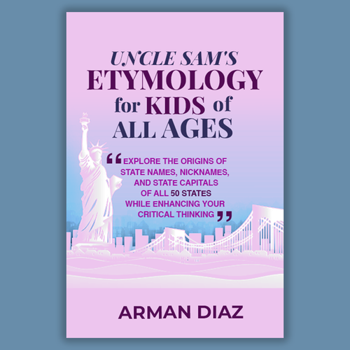 Unique book cover with the title 'Book Cover Design'