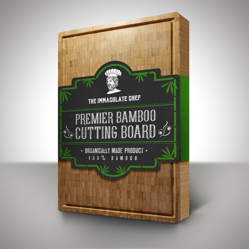 Bamboo design with the title 'Package and Logo design'