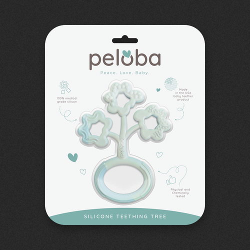 Baby packaging with the title 'Peloba'