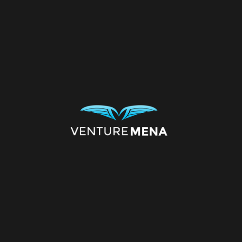 Venture capital logo with the title 'venture mena logo'