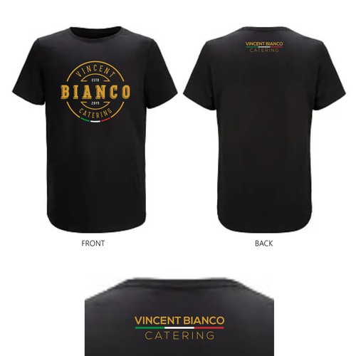 Logo artwork with the title 'Illustration for a T-shirt using our Logo'