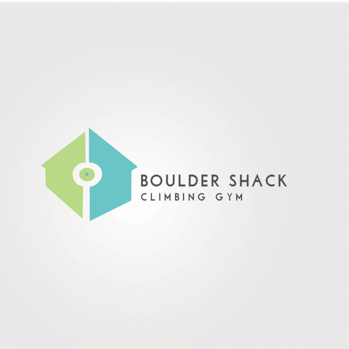 Climbing logo with the title 'Logo Concept for Climbing Gym'