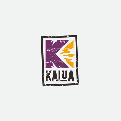 Band logo with the title 'KALUA'