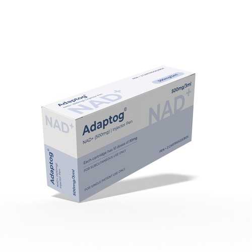 Functional design with the title 'Minimalist and functional design, for a medical product'