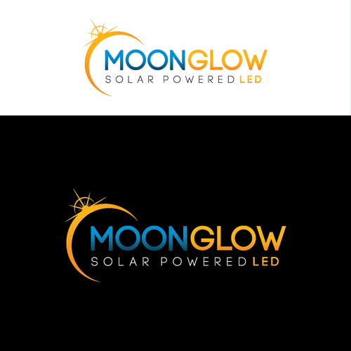 Glow logo with the title 'Moon Glow LED sub Logo for SolarLight'