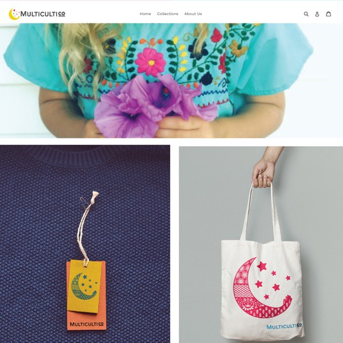 Corporate design logo with the title 'Multiculti Co Logo'