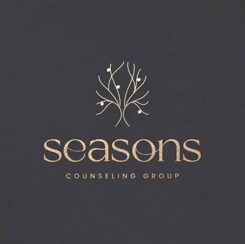 Design with the title 'Seasons Counseling Group Logo Design'