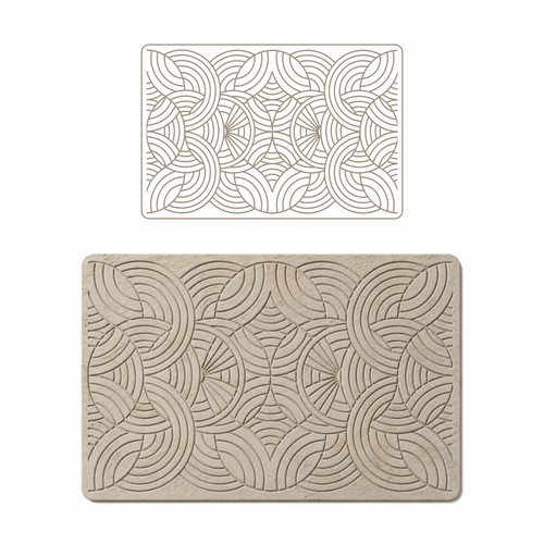 Design with the title 'Sauna Mat'