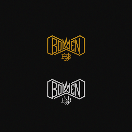 Hand-lettered logo with the title 'Bowen Logo'