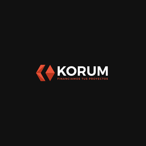 Winner logo with the title 'Bold logo concept for Korum'