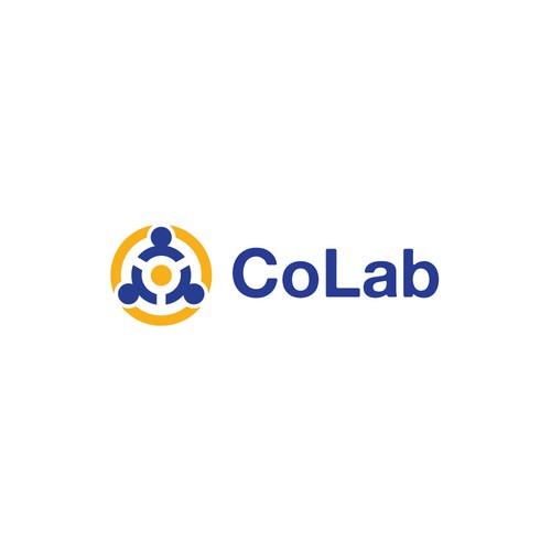 Teamwork design with the title 'Logo Concept for CoLab'