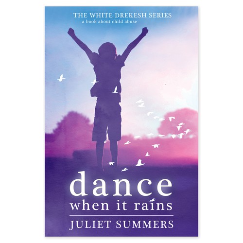Inspirational design with the title 'Book cover for "Dance When It Rains"'