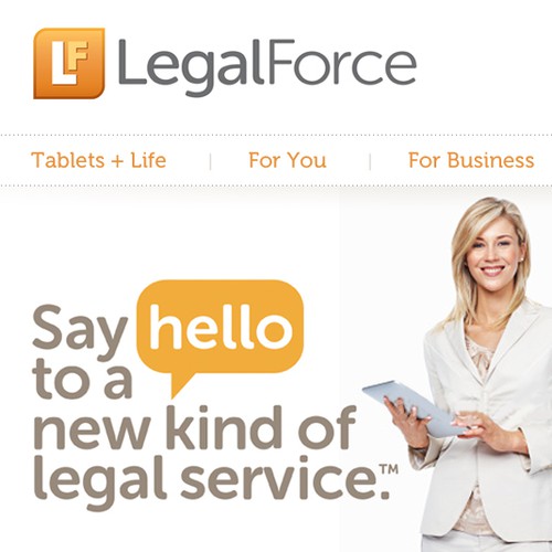 Corporate website with the title 'Web Page Design'