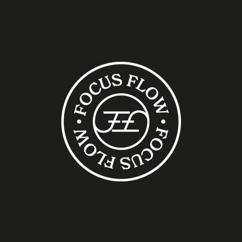 Yin-yang logo with the title 'Logo for a wellness industry'