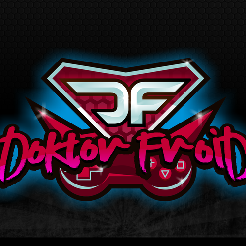 Gamer design with the title 'gamers logo'