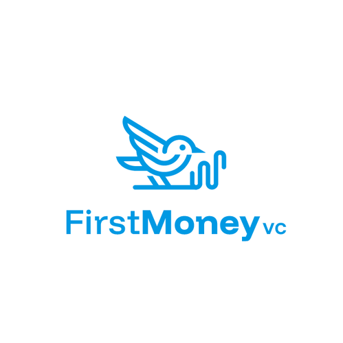 Bird logo with the title 'Early Bird & worm - logo concept'