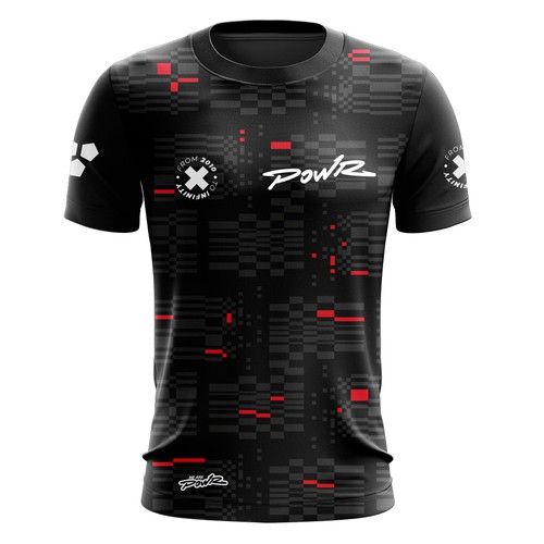 Stylish design with the title 'Esports Team Jersey'