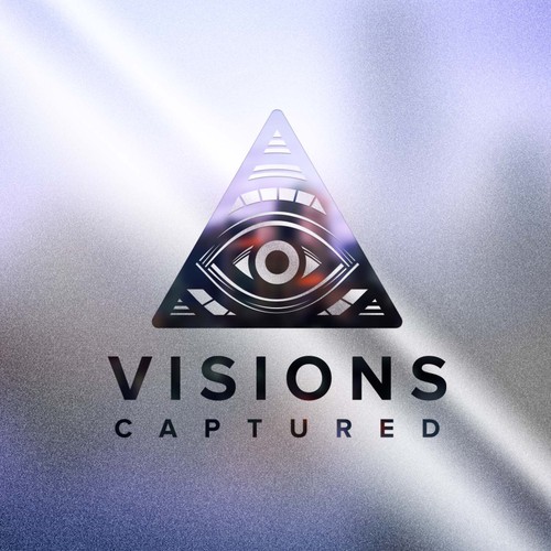 Mysterious logo with the title 'Visions Captured'