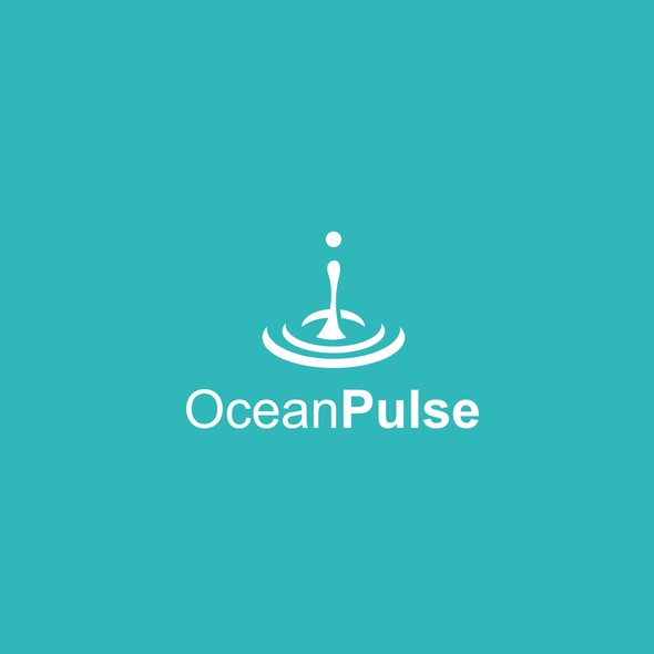Drop design with the title 'Water drop logo'