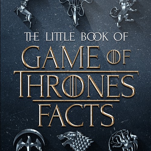 Game of Thrones design with the title 'The Little Book of Game of Thrones Facts'