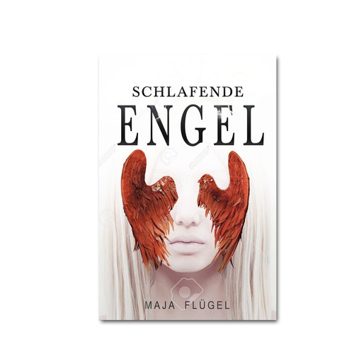 Girl book cover with the title 'Schlafende Engel'