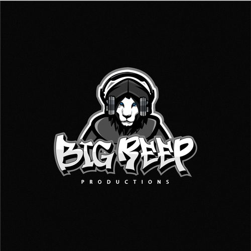Hip hop logo with the title 'Propuesta de logo para productor de Hip-Hop'
