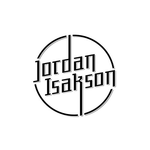 Musician logo with the title 'Typography Logo For Jordan Isakson'