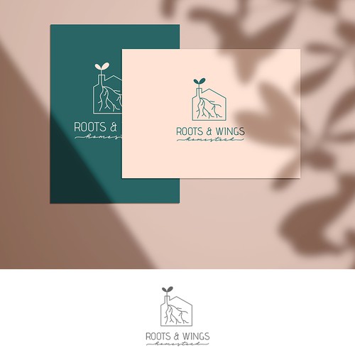 Homemade logo with the title 'Logo for health and wellness e-commerce company'