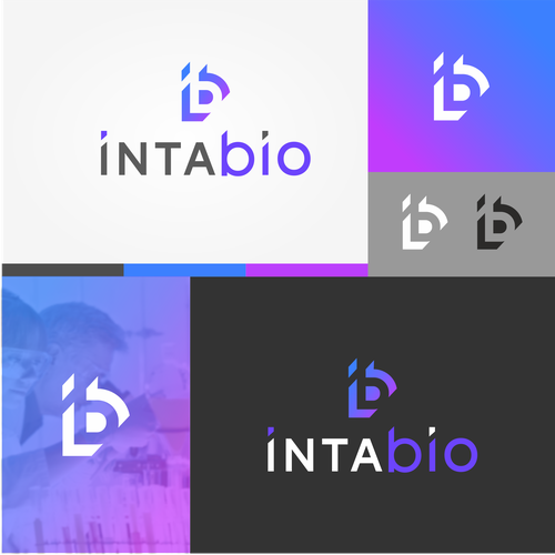 Pharmaceutical logo with the title 'IntaBio'