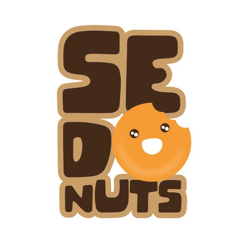 Donut design with the title 'Sedonuts'