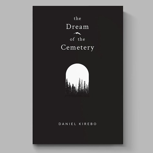 Black book cover with the title 'The Dream of the Cemetery'