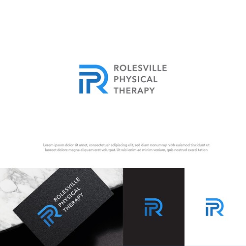 Winner logo with the title 'Logo concept for Rolesville Phisical Therapy'