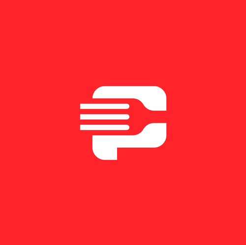 Platform logo with the title 'PushCart Logo'