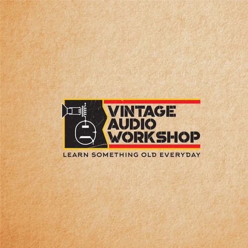Audio brand with the title 'vintage audio workshop'