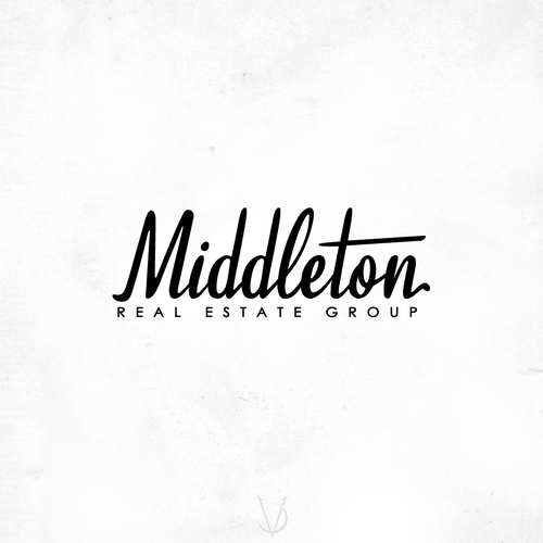 3D letter logo with the title 'Middleton'
