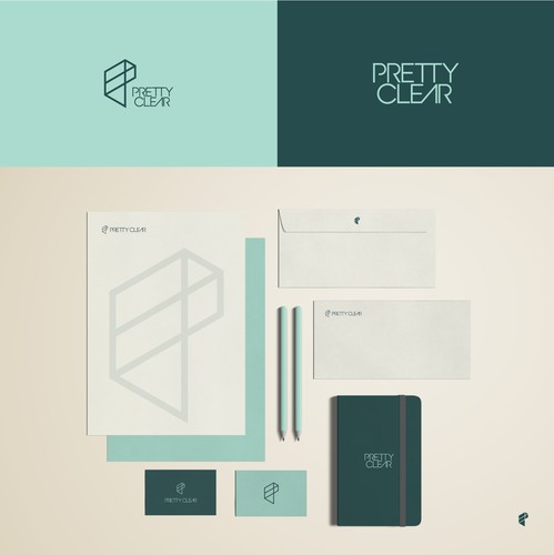Environmental brand with the title 'Pretty Clear'