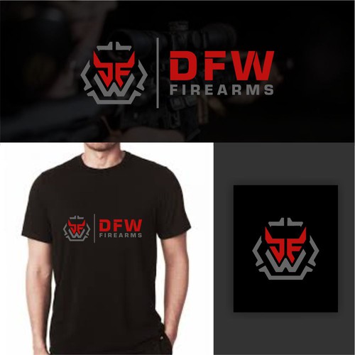 Iconic brand with the title 'DFW FIREARMS'
