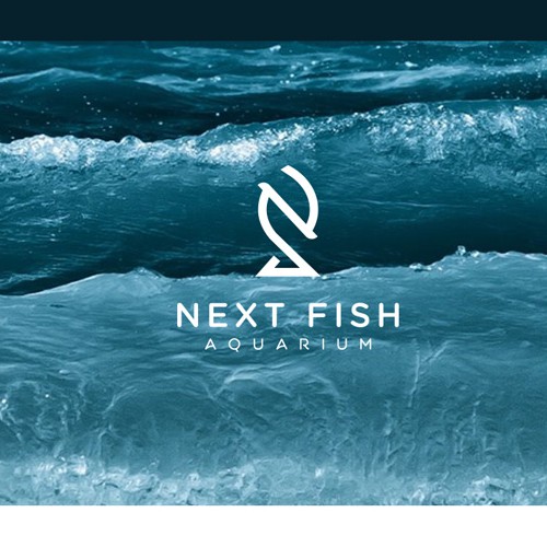 Aquarium design with the title 'Next Fish Aquarium'