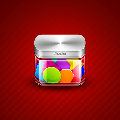 Transparent ShapeJam App icon