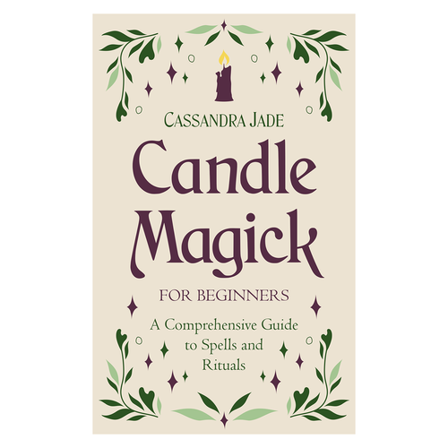 Occult design with the title 'Magical Book Cover'