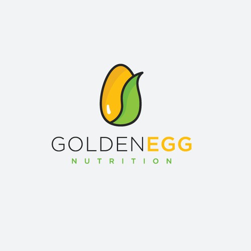 Egg logo with the title 'Golden Egg Nutrition'