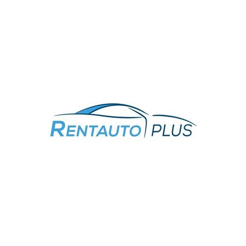 Car brand with the title 'RentAuto Plus'