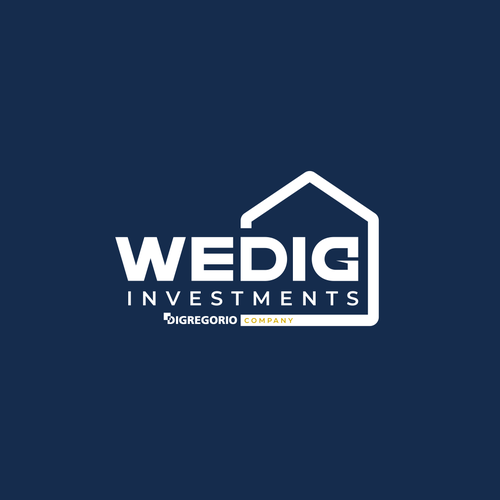 Wall Street logo with the title 'Rebranding Logo Real Estate Development Firm'