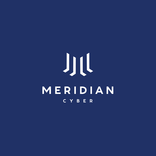 M design with the title 'Meridian Cyber'