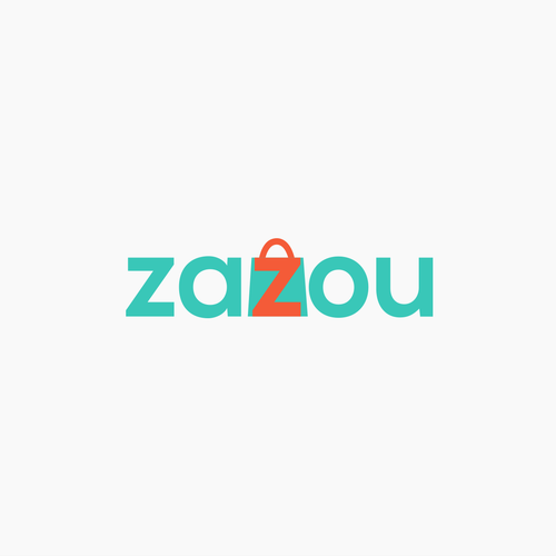 Retail brand with the title 'Logo for ZAZOU Online Shop'