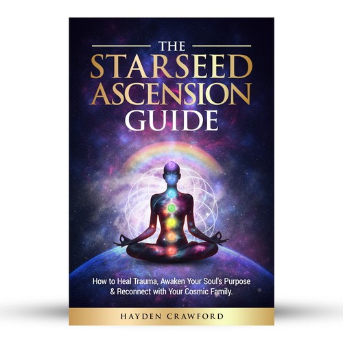 Yoga book cover with the title 'Starseed Ascension'