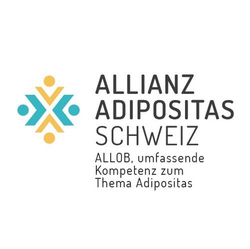 Swiss brand with the title 'Logo proposal for the Swiss Obesity Alliance'